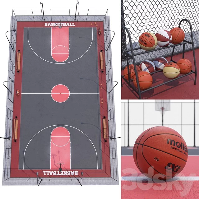 Basketball field