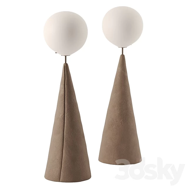 MARSHA Floor lamp by Pierre Yovanovitch