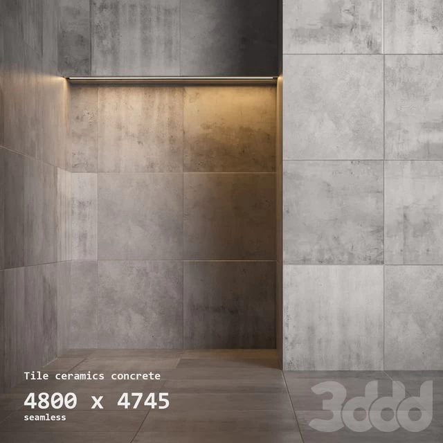 Tile concrete