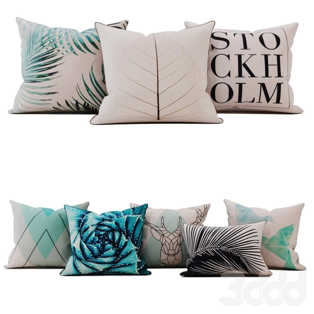 Geometry Throw Pillow