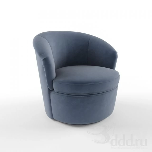 -Amy Somerville Floradora swivel chair