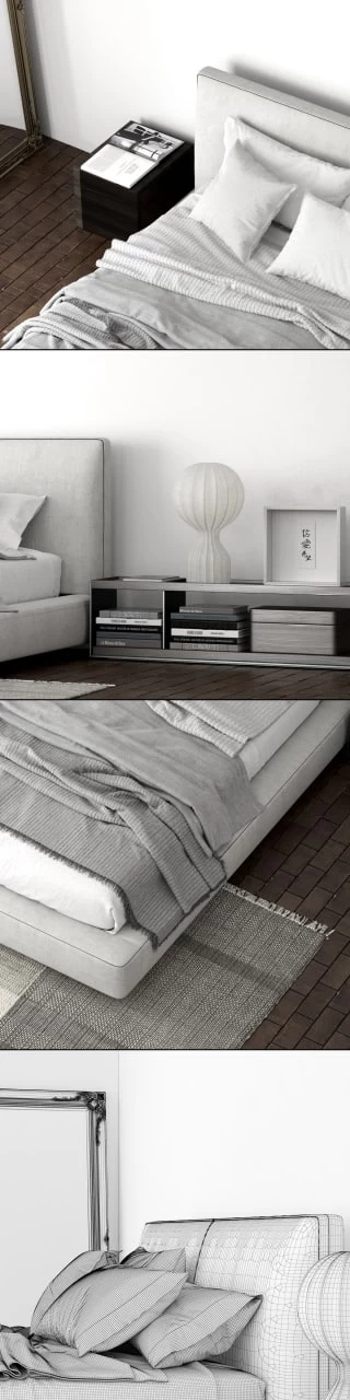 B&B Italia Richard Bed