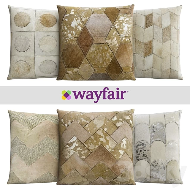 Decorative pillows from Wayfair shop