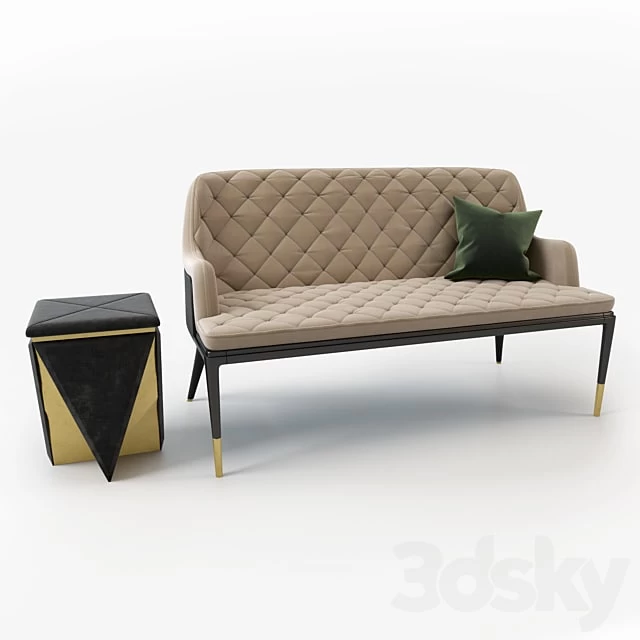 Charla two seat sofa