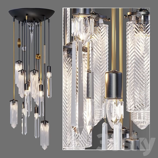 Chandelier AXIS 12 ARM FIXTURE 2015