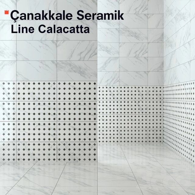 Tile Line Calacatta