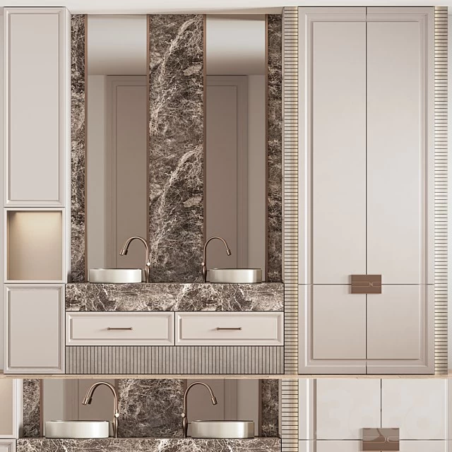 Bathroom Furniture Set 07