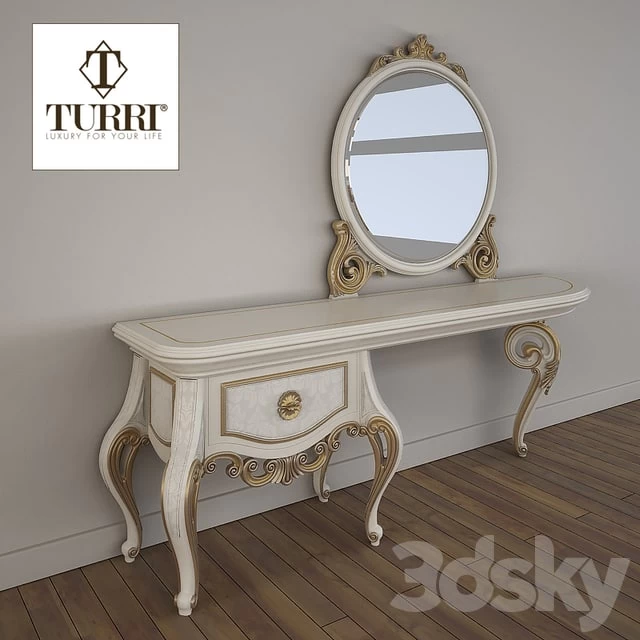 Dressing table Turri Baroque TC153L