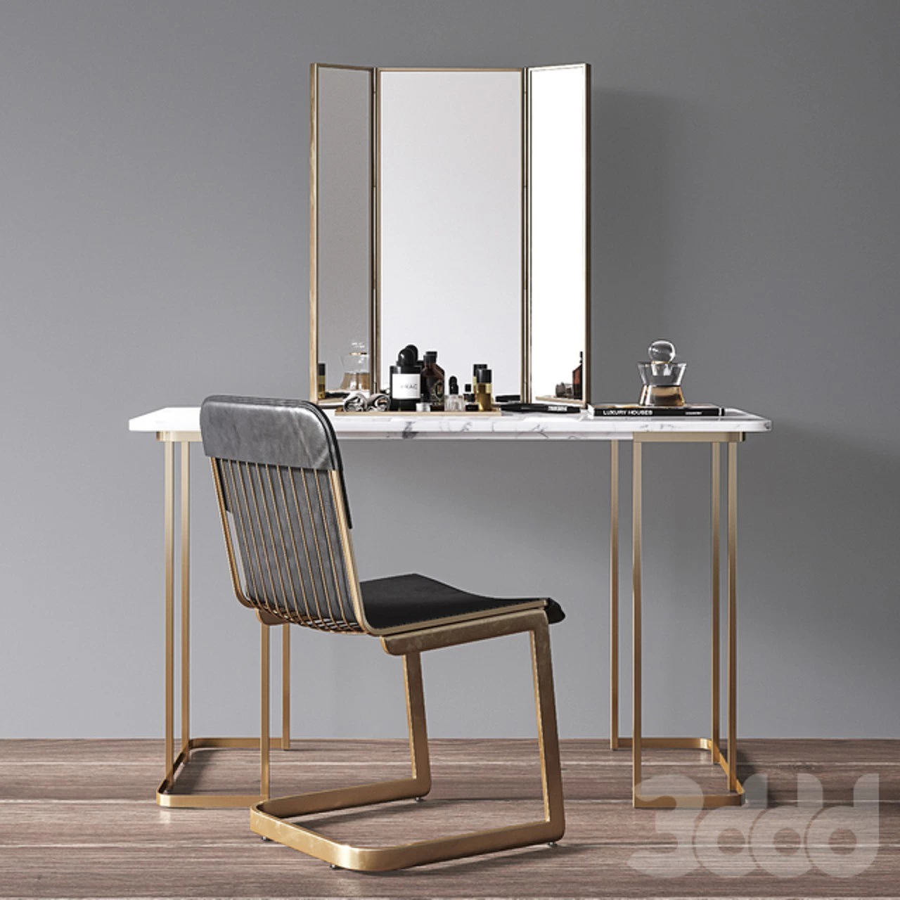 CB2 Dressing table set