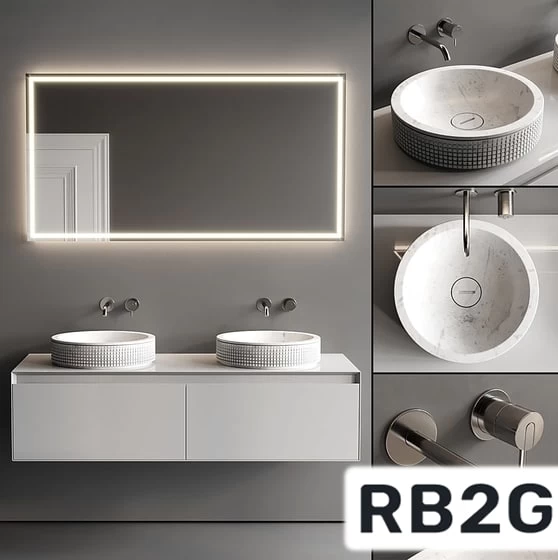 hUAnA1JZjm Antonio Lupi Panta Rei + Pixel Vanity Unit