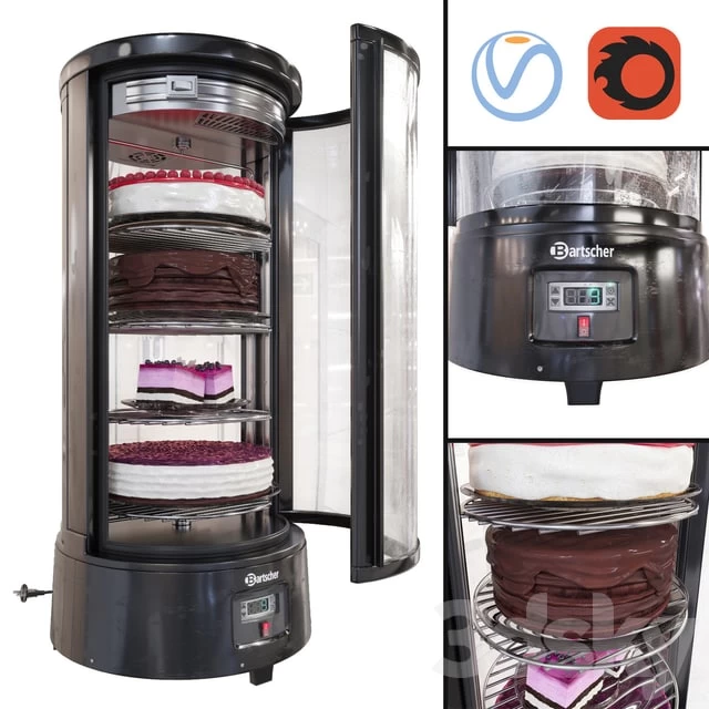 Refrigerated showcase Bartscher