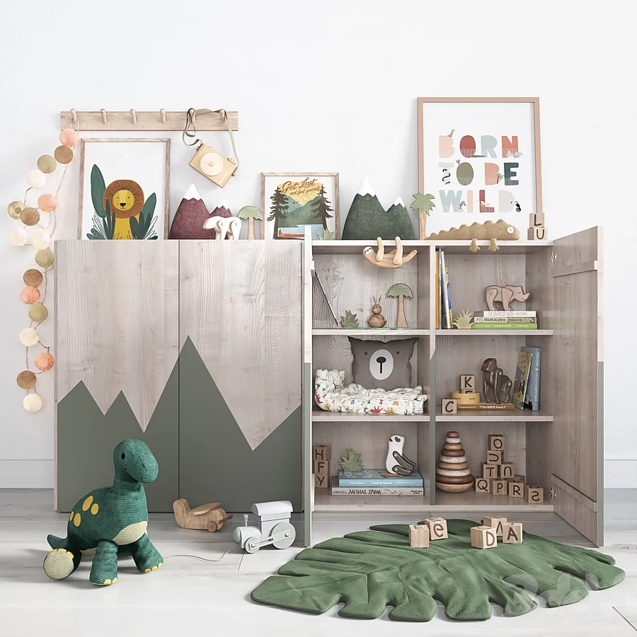 Ольга Decor set for children's rooms
