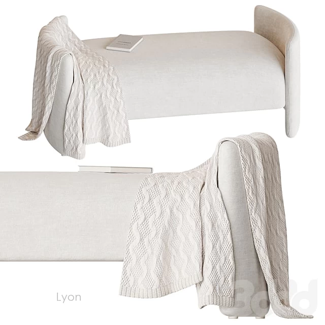 Lyon Банкетка Crate&Barrel