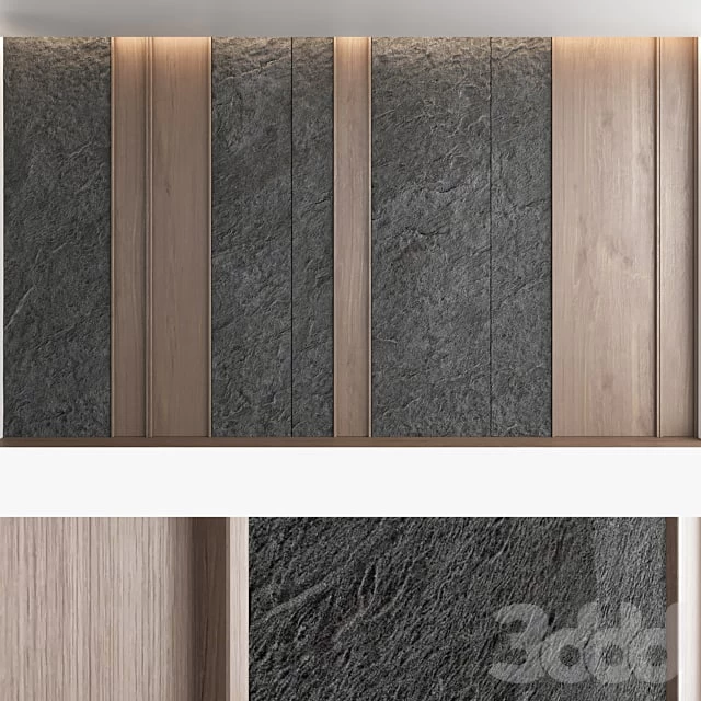 Decorative wall panel set 59