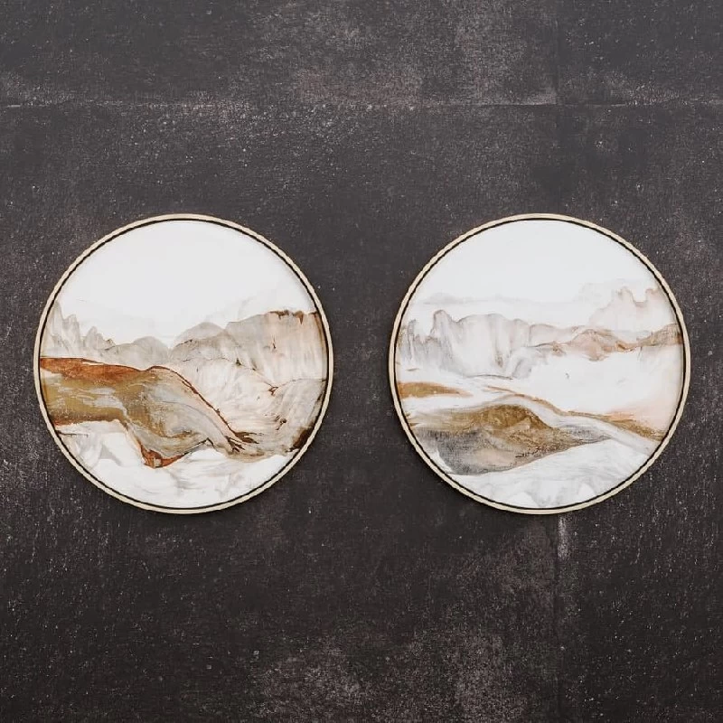 Frame Yang Dongping's Circle Earth I and Circle Earth II John-Richard Collection