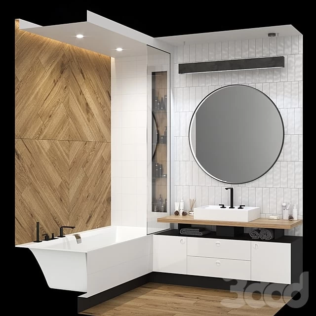 Bathroom furniture and decor