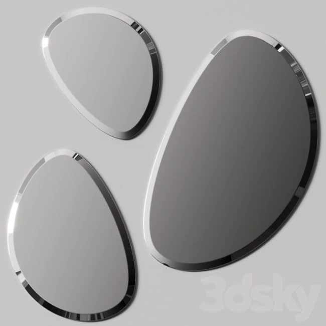 Morada Pebble Wall Mirrors