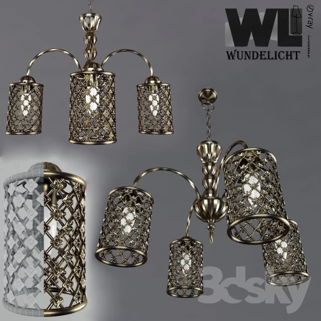 Chandelier Bronze Cell