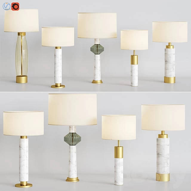 Heathfield Table Lamp Set