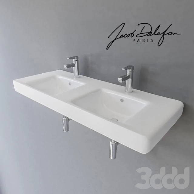 Двойная раковина Jacob Delafon Odeon Up