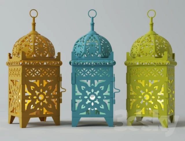 Moroccan Lantern Set