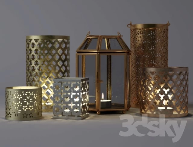 Tealightholders / H & M Home