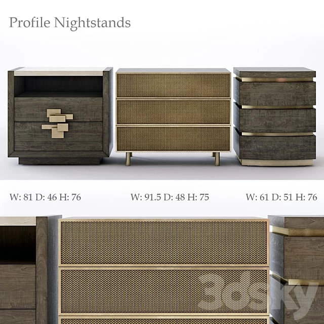 Bernhardt Profile Nightstand