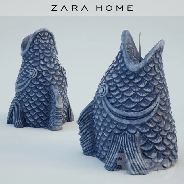 Zara home Candle Fish Candle