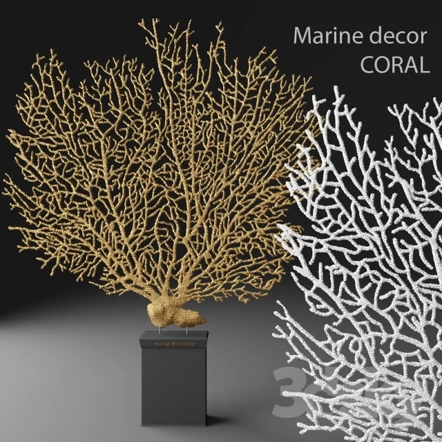 Marine decor CORAL