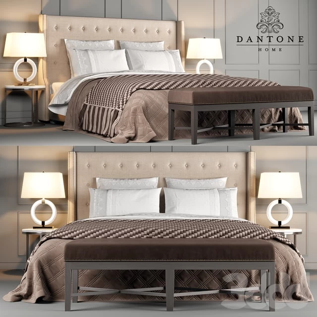 Dantone Home Bed Jarrow Buttons