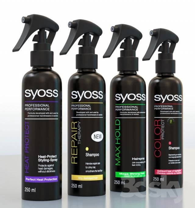 syoss spray bath accessoires styiling
