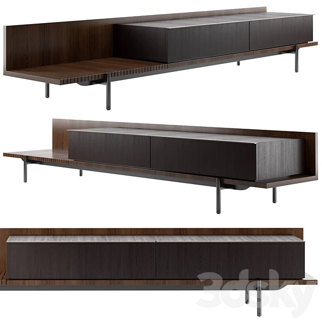 bookcase Minotti Superquadra 2021 collection № 1