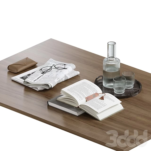 coffee table decor set