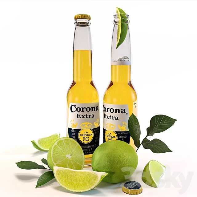 Corona Extra beer by ALEXstayshen