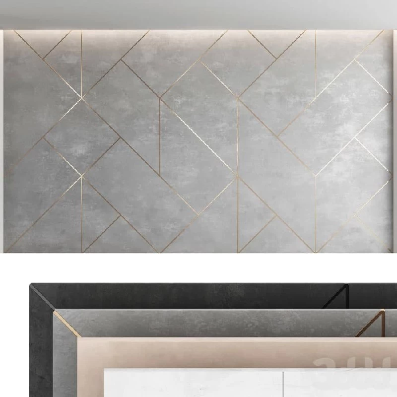 Decorative wall panel set 48