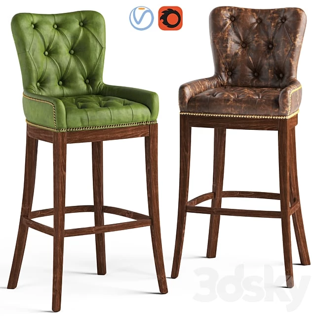Loftdesigne Stool 2027 and 3863