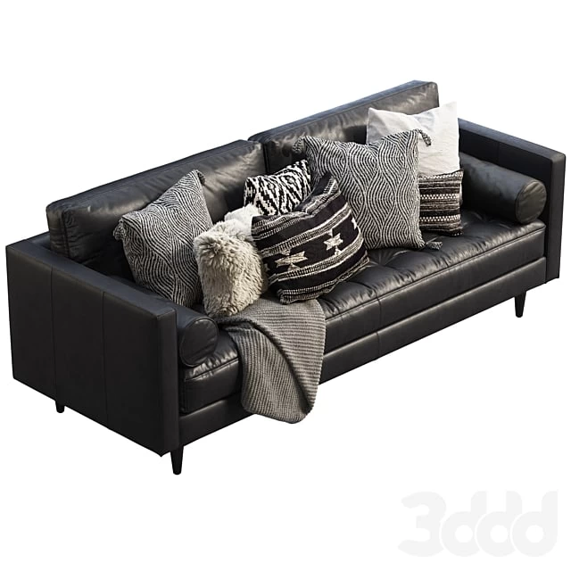 Joybird Briar Leather Sofa