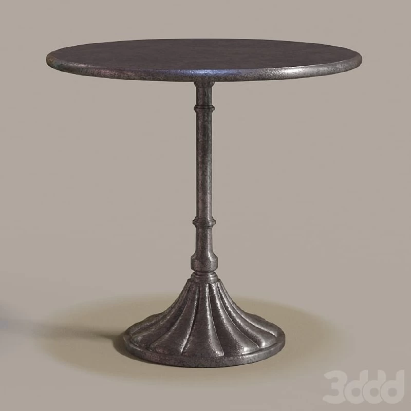 20th C. Chrysanthemum Brasserie Table