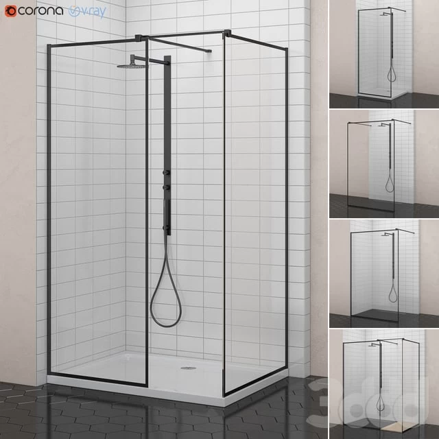 Radaway Showers | Modo New Black Frame