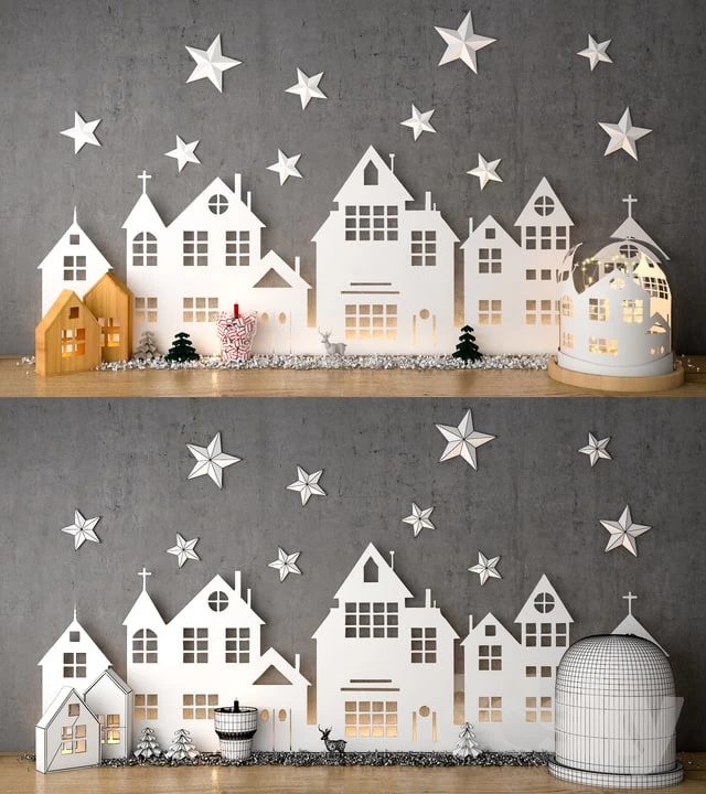 Decorative christams set 1