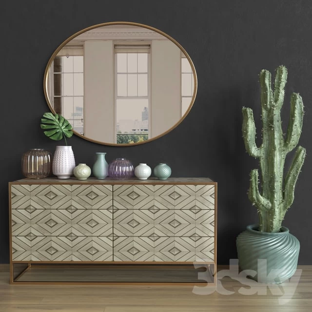 Modern decor set 03