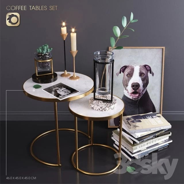 ZARA HOME_coffee tables set