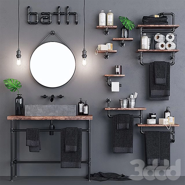 Loft Bathroom Set