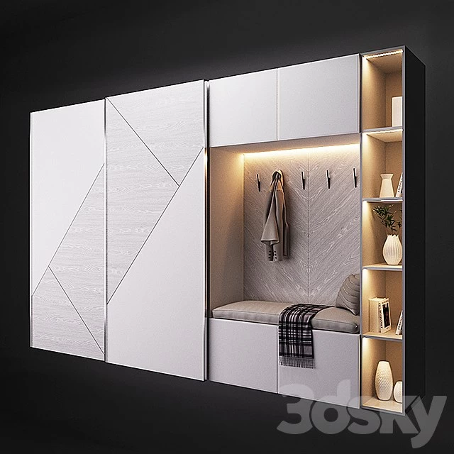 Furniture with cross wardrobe Cross