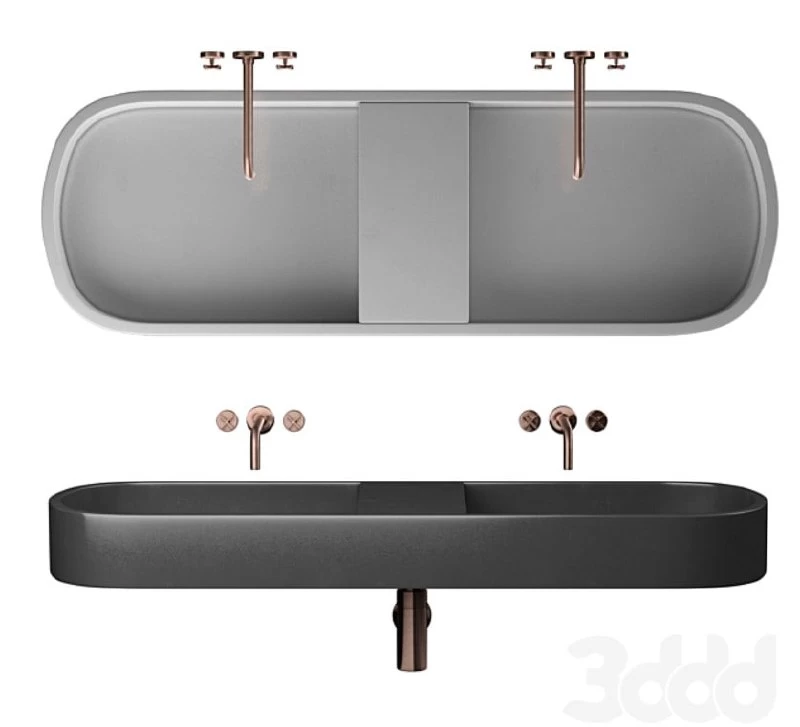 Sink Kast Aura Double Basin