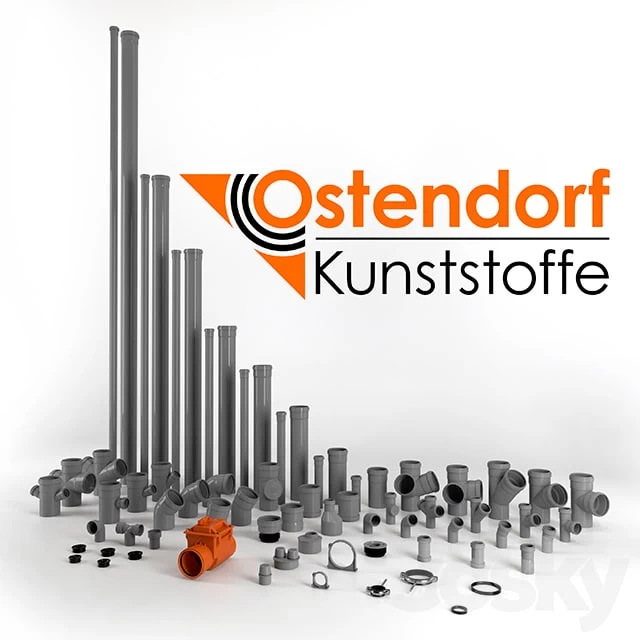 Sewerage - sewerage Ostendorf HT-DN50 / DN110