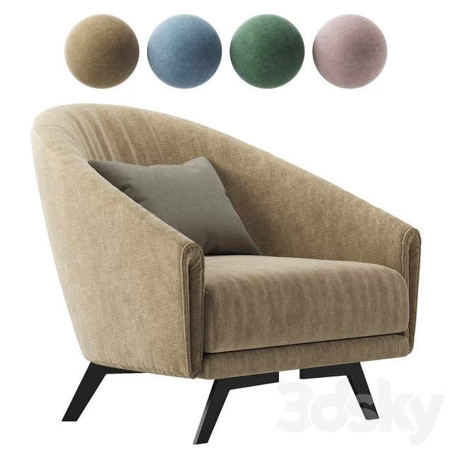 Armchair Saddle by Bonaldo