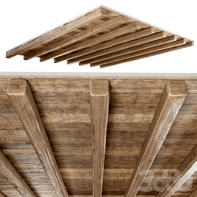 Wooden ceiling / Wooden pitched ceiling