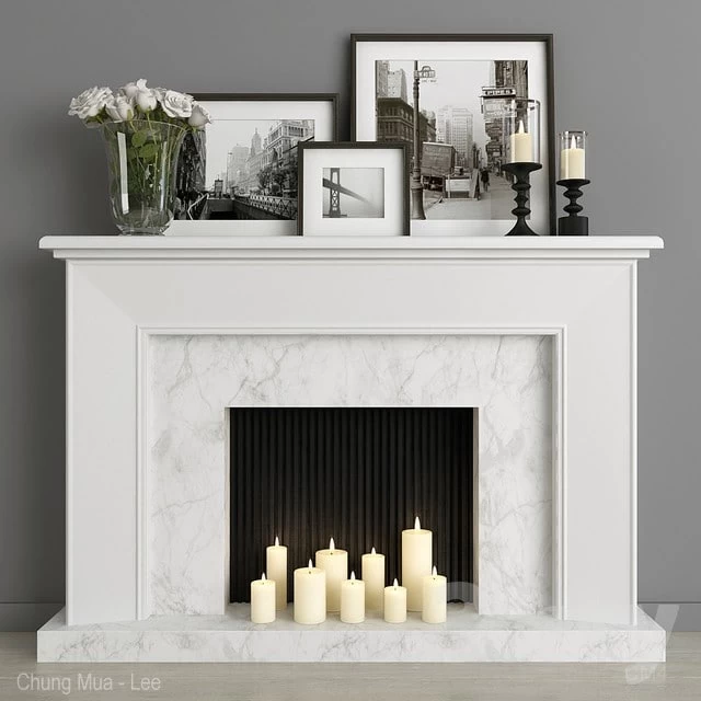 Decorative fireplace