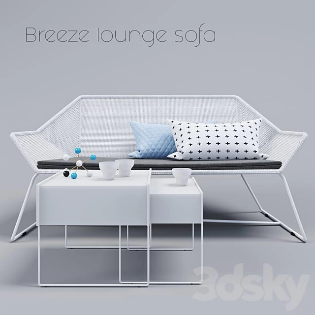 Breeze 2 seater lounge sofa